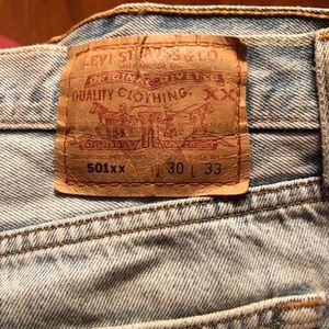 Vintage Levi shorts